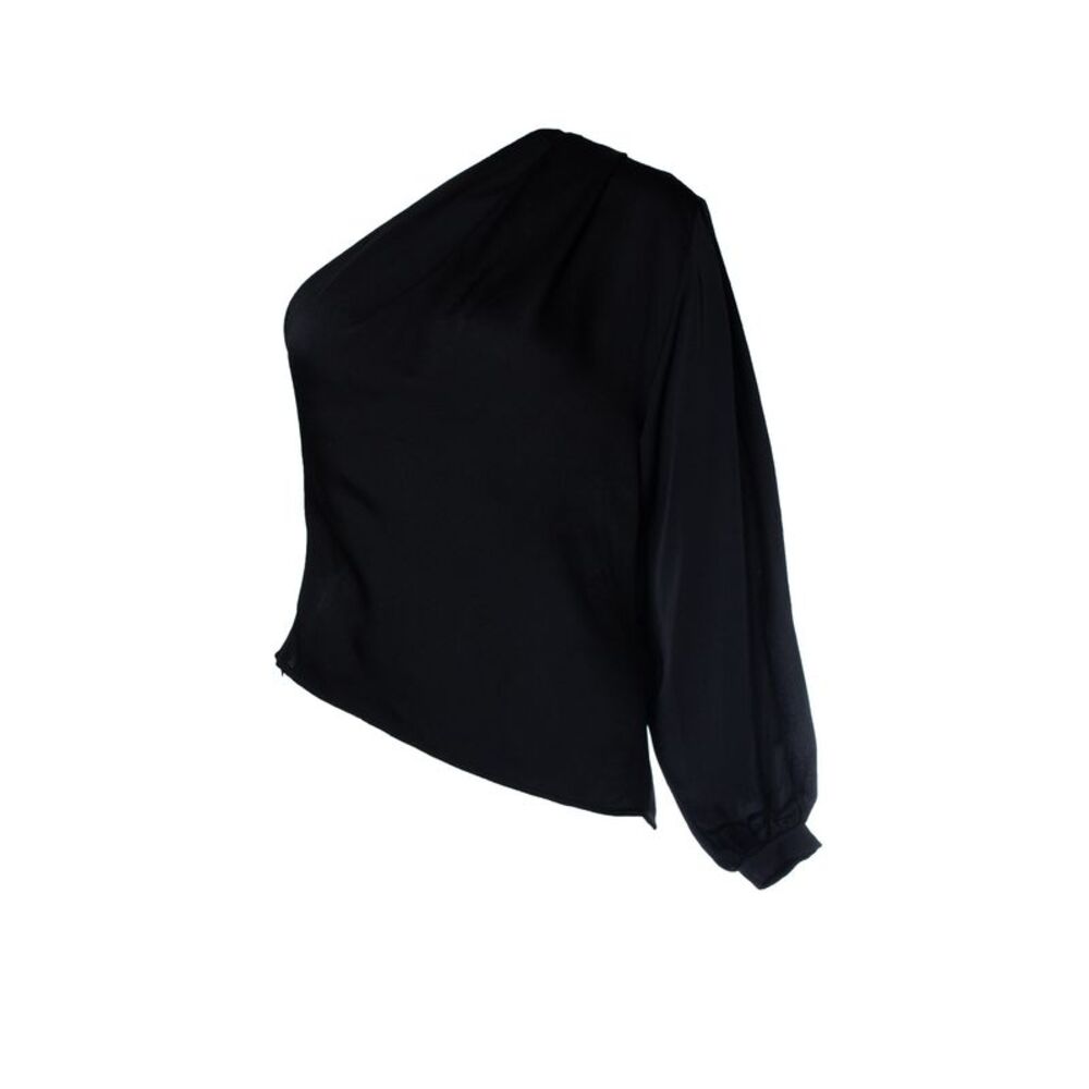 IRO, black one shoulder Gingera top